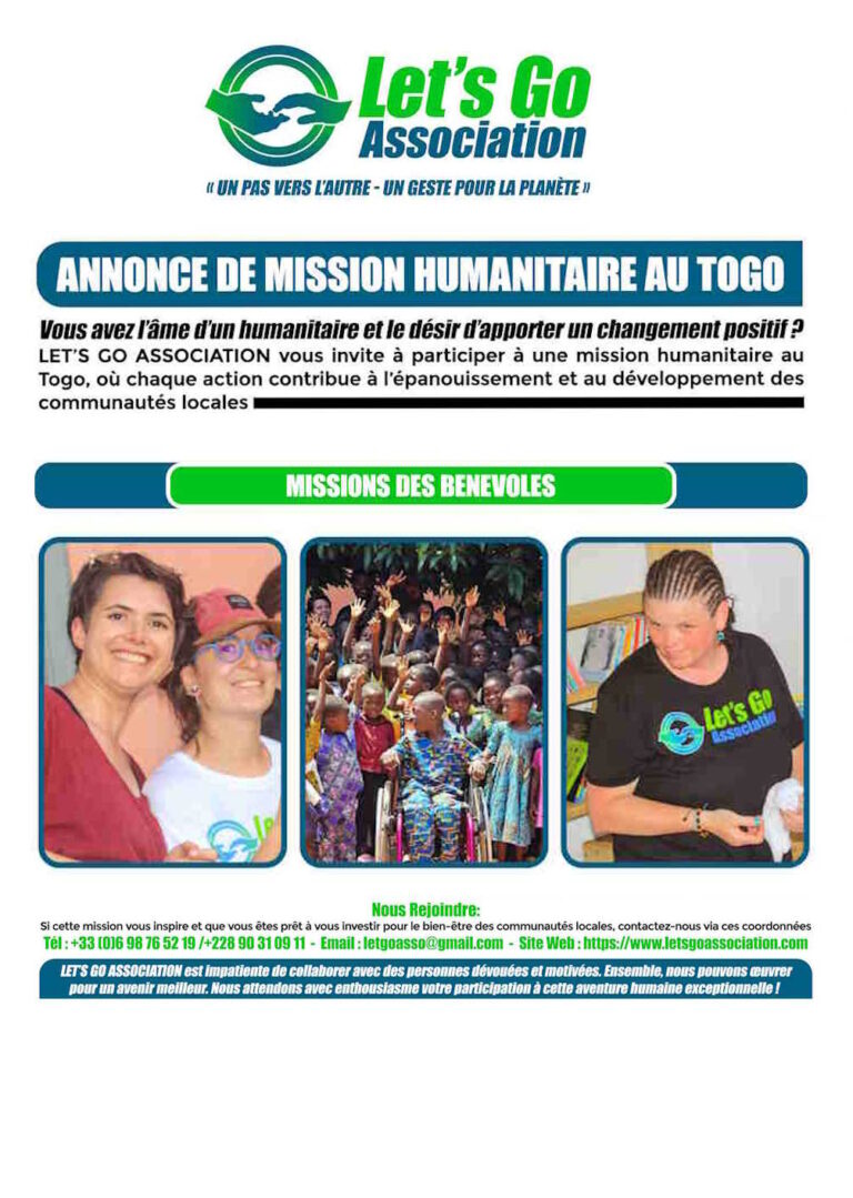 Mission Humanitaire au Togo
